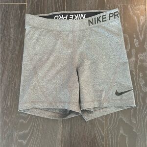 Gray Nike Spandex